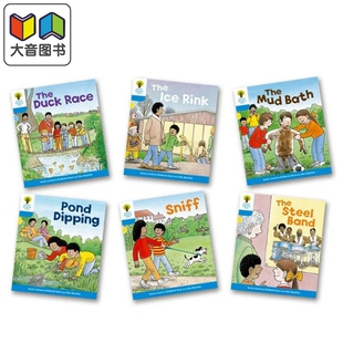 牛津阅读树 3级 第一句 6本套装 Oxford Reading Tree Biff Chip and Kipper Stories Level 3 First Sentences 大音