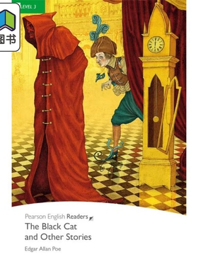 Pearson English 黑猫The Black Cat and Other Stories 培生英语分级读物3级 初中-高中 蓝思值630L中心词1200 大音