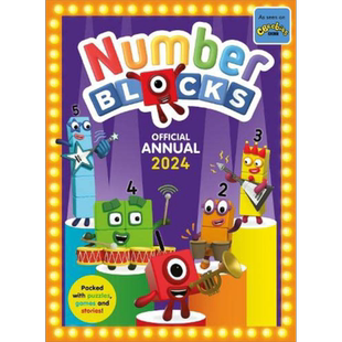 Numberblocks Annual 2024 数字积木字母积木动画年鉴2024 英文原版 儿童早教认知游戏书 买就赠学乐珍藏版鹅妈妈 大音