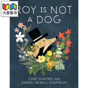 Dog英文原版 Esme Roy 进口图书3 大音 罗尔不是一只狗 精品绘本 Not Shapiro 动物故事图画书 儿童绘本 7岁 精装