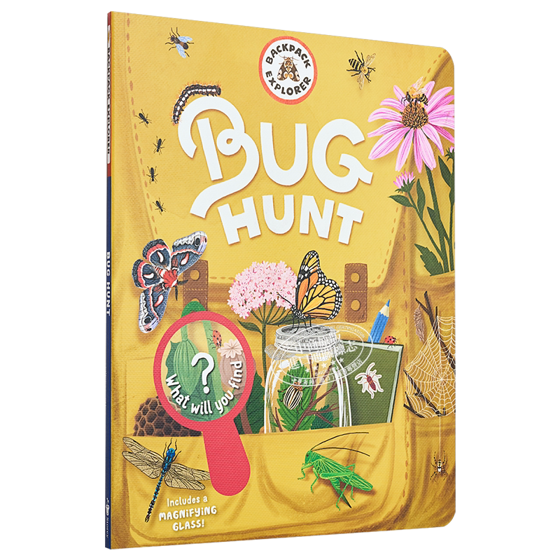 Backpack Explorer Bug Hunt What Will You Find 背包探索者系列 英文原版 昆虫的发现 儿童科普绘本 亲子游戏书