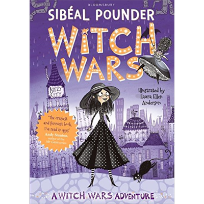 Witch Wars Adventures 1 Witch Wars 女巫之战 儿童初级章节书桥梁故事小说 英文原版 7岁及以上 Sibéal Pounder