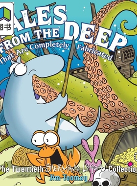 桥梁漫画 海中笑潭2 Tales From The Deep That Are Completely Fabricated 英文原版 幽默笑话漫画 青少年读物 大音