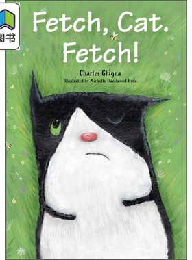 我的猫 Charles Ghigna Fetch Cat Fetch 英文原版 儿童绘本 动物故事图画书 精装故事绘本 进口儿童读物童书 大音