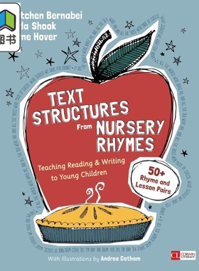 童谣文本结构 教幼儿阅读和写作Corwin识字 Text Structures From Nursery Rhymes 英文原版 进口图书 教育学理论 大音