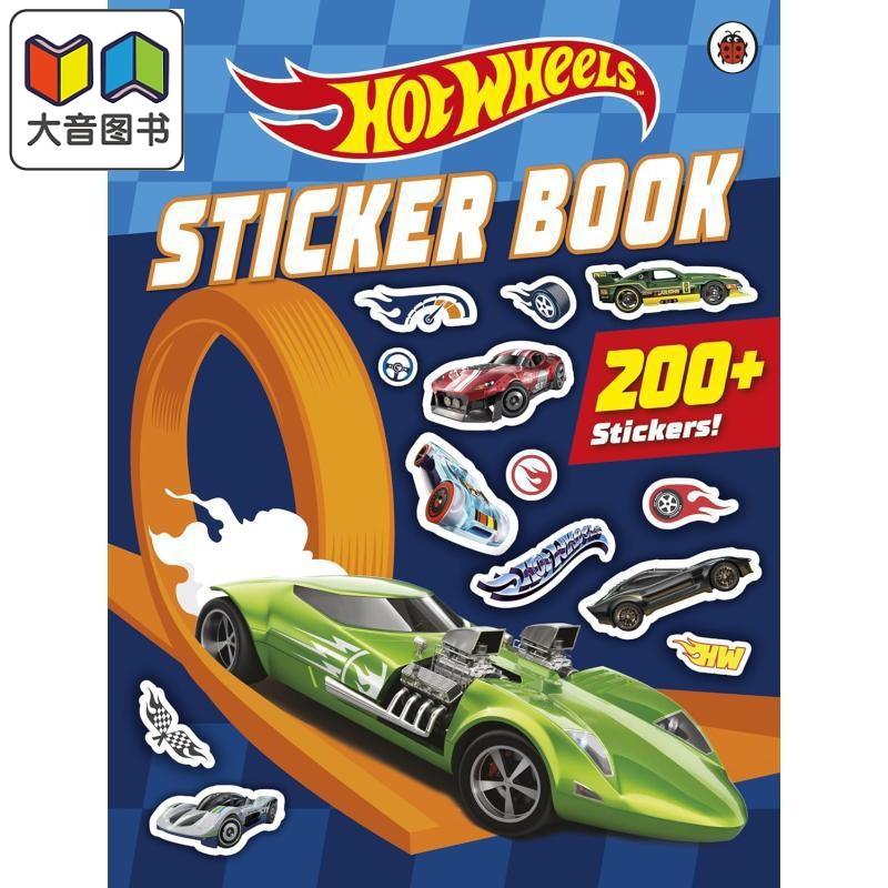 HotWheels风火轮：贴纸书