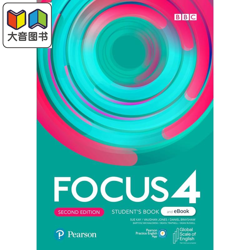 FOCUS 2E LEVEL 4 SB WITH PEP BASIC PACK 培生中学英语Focus教材 学生书含电子资源包 4级别 英文原版  大音