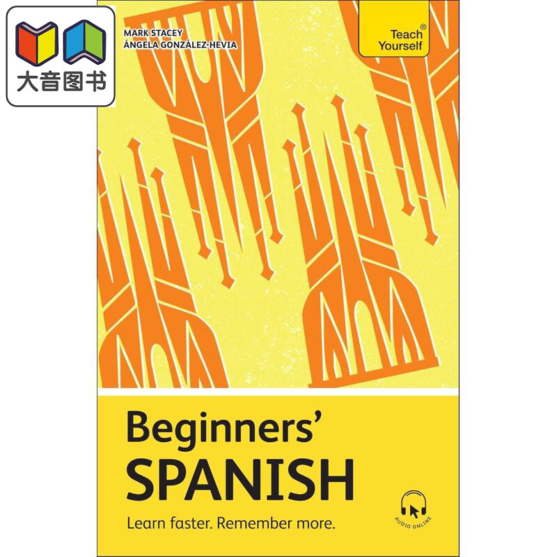 西班牙语入门 学得更快记得更牢自学教材英文原版Beginners Spanish Teach Yourself Beginners Language Learning 大音