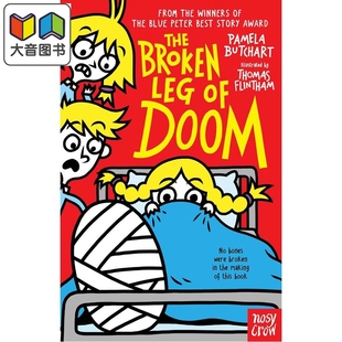 and Broken 伊兹和朋友们10 Izzy 儿童文学小说 大音 预售 英文原版 Friends 断腿事件 Leg The 小初文学进口故事书 Doom