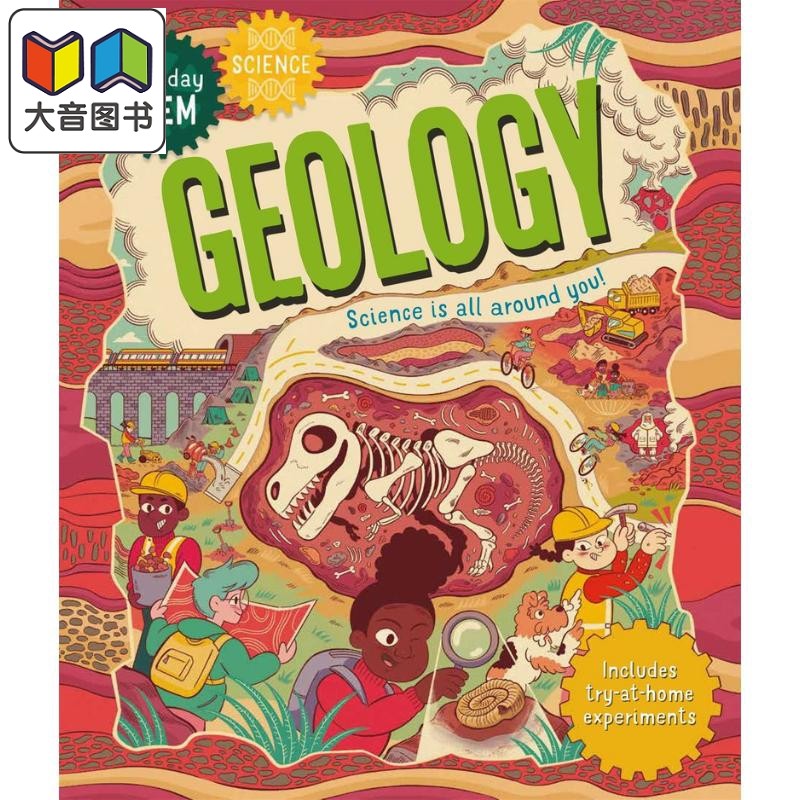 Everyday STEM Science – Geology 日常STEM：地质科学 英文原版 进口图书 儿童科普绘本 知识百科图书儿童读物 大音