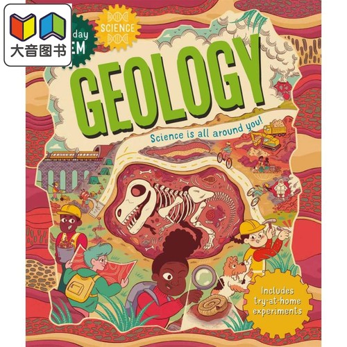 Everyday STEM Science – Geology 日常STEM：地质科学 英文原版 进口图书 儿童科普绘本 知识百科图书儿童读物 大音