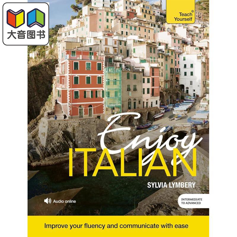 预售 意大利语中级至高阶课程Enjoy Italian Intermediate to Upper Intermediate Course Improve fluency communicate 大音