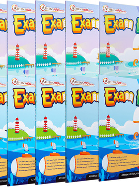 教图Athens 100 Series Exam Elect 1-6年级 AB册 小学英语考试试卷 香港原版 香港教育图书出版 进口原版儿童小学教材教辅工
