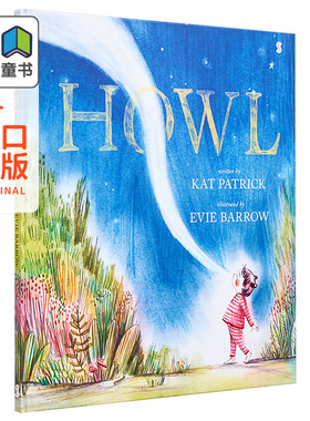 Evie Barrow Howl 爱吐槽的小女孩 英文原版 亲子阅读 趣味故事 儿童绘本 情绪管理 性格培育 3-7岁