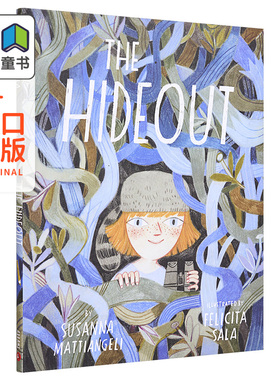 Felicita Sala 精品绘本系列 Hideout 汉娜的秘密基地 精装 安徒生最佳插画家得主 名家绘本 3~6岁 英文原版