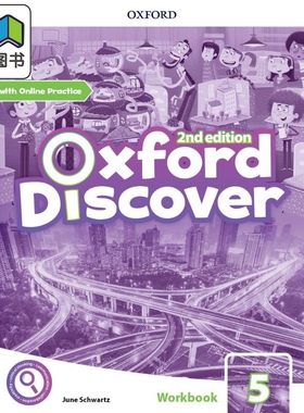 Oxford Discover 2e Level 5 Workbook with Online Practice 牛津少儿英语探索系列 练习册含线上练习 5级 英文原版 大音