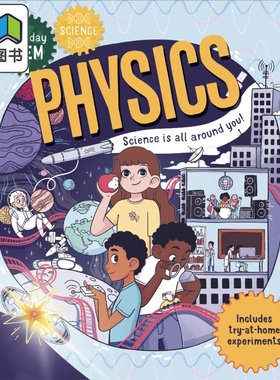 Everyday STEM Science – Physics 日常STEM：科学物理 英文原版进口图书儿童科普绘本知识百科图书 儿童读物 大音