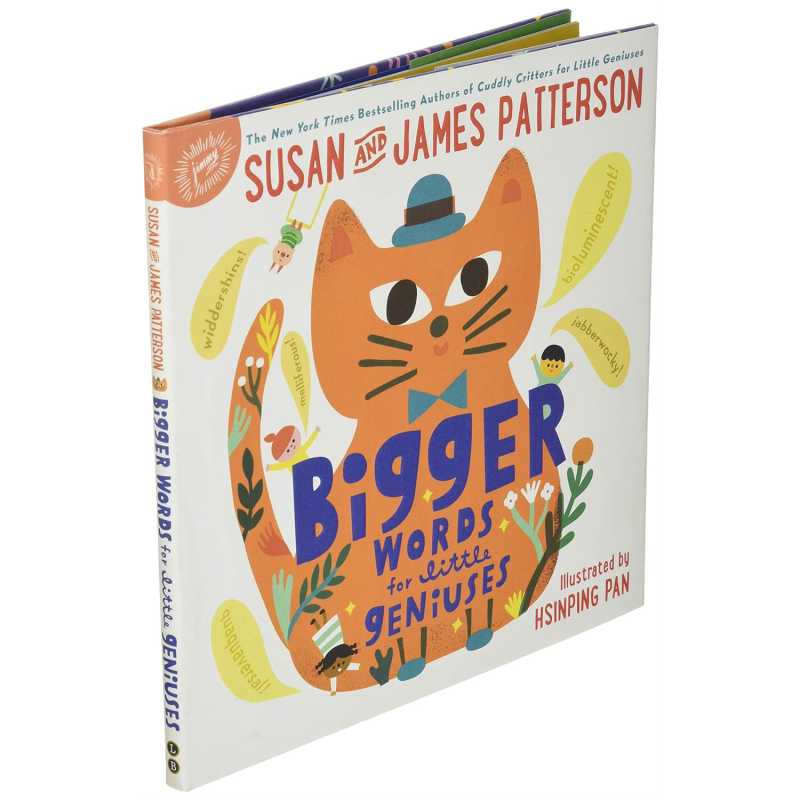 小天才的大话2 Susan Patterson Bigger Words for Little Geniuses 英文原版进口图书 儿童绘本 故事图画书 大音