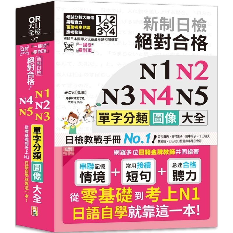 N1-N5单字分类图像大全