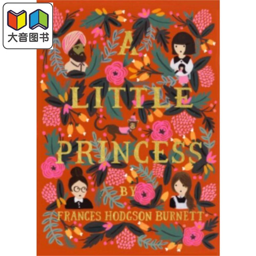 企鹅繁花女孩经典精装收藏版小公主 英文原版 A Little Princess Frances Hodgson Burnett 大音