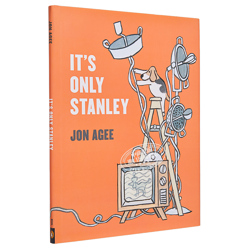 Jon Agee It'S Only Stanley 只有史丹利在坚持 英文原版 精品绘本 动物故事图画书 Jon Agee 5-8岁 大音