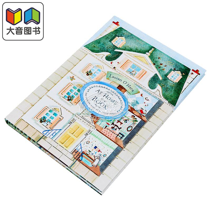 英文原版绘本小初文学经典 文学的房子 Lauren O Hara At Home in a Book 爱丽丝梦游仙境 绿山墙的安妮 福尔摩斯 大音