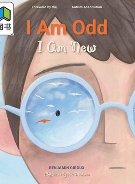 启能成长：我是特别的（关爱独处）Roz MacLean：I Am Odd, I Am New 英文原版亲子绘本 故事书儿童图画书 精装 大音