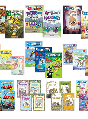 I Can Read 我可以读系列合集 Frog and Toad Pete the Cat  Fish Friendbots Bad Seed Axel the Truck Dinosaurs 大音