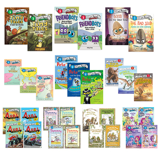I Can Read 我可以读系列合集 Frog and Toad Pete the Cat  Fish Friendbots Bad Seed Axel the Truck Dinosaurs 大音