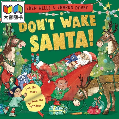 Don't Wake Santa 别吵醒圣诞老人 英文原版进口图书儿童绘本 故事图画书 大音