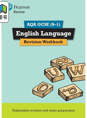 Pearson Revise 培生AQA GCSE英语语言复习练习册 AQA GCSE English Language Revision Workbook 2025 2026 exams 大音