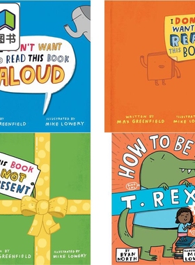 Mike Lowery 4册套装 英文原版 儿童趣味绘本 搞笑故事图画书 精品绘本 进口儿童读物 亲子童书3-6岁 大音