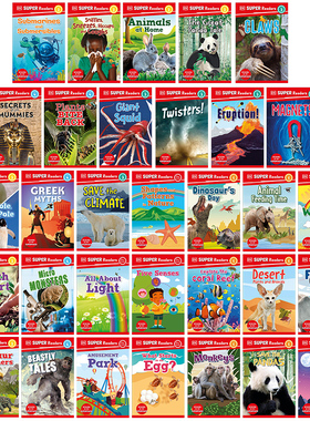 DK Super Readers DK超阅小读者系列33册 学前1234级 英文原版 Save the Pandas Dinosaurs Day Plants Bite Back大音
