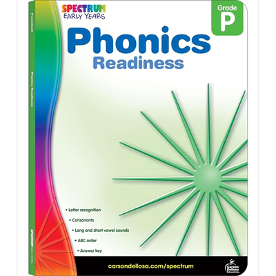 光谱练习册自然拼读预备课程