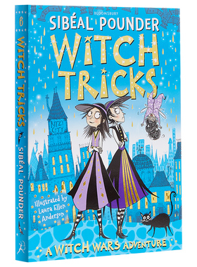 Witch Wars Adventures 6 Witch Tricks 女巫之战 儿童初级章节书桥梁故事文学 英文原版 7岁及以上 Sibéal Pounder