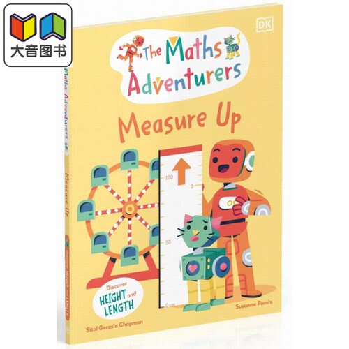 DK 数学游戏The Maths Adventurers Measure Up 英文原版 自然科学绘本 儿童学习图画书 精装 进口童书 测量百科 大音