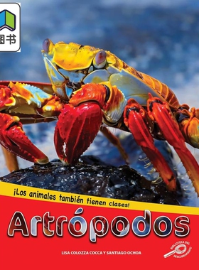 Spanish Science Readers Artrópodos 1-3年级 6-9岁 西班牙语原版少儿科普读物 节肢动物 非小说类阅读 大音