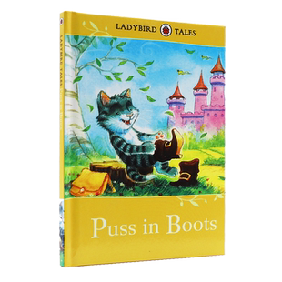 英文原版故事书 Puss in Boots 穿靴子的猫 【精装】Ladybird Tales 系列 儿童睡前故事图画书