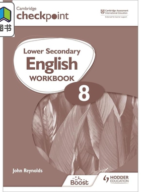 Cambridge 剑桥检查点初中英语8练习册第二版 Checkpoint Lower Secondary English 8 Workbook 英文原版教材教辅 大音