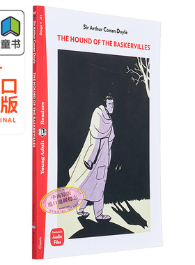 THE HOUND OF BASKERVILLE Restyled巴斯克维尔的猎犬 配音频练习和练习答案 A1-级别 含音频 英文原版 分级读物 大音
