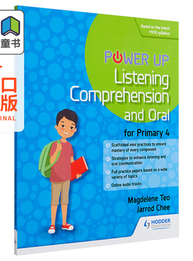新加坡教辅Hodder Listening Comprehension and Oral Primary 4 小学四年级英语听力理解和口语 英文原版 含音频