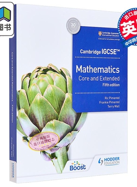 Cambridge IGCSE Mathematics Core and Extended 5th edition 剑桥IGCSE核心与扩展数学教材 第5版 大音