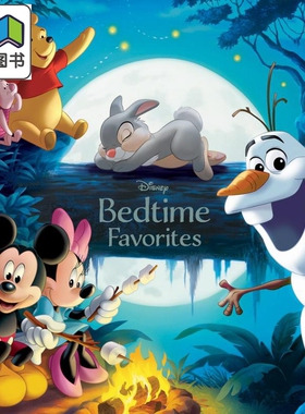 Disney Bedtime Favorites Collection 迪士尼睡前故事集 英文原版 进口图书 儿童绘本 故事图画书 迪士尼系列 大音