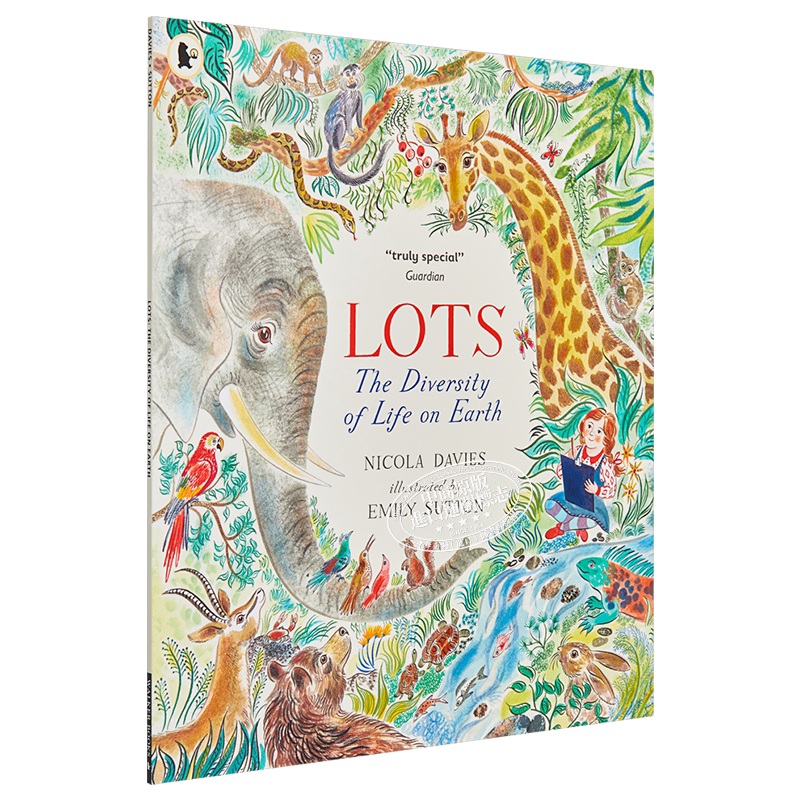 Lots:the diversity of life on earth 很多:地球上生命的多样性 英文原版 5岁以上 少儿科普绘本 Nicola Davies