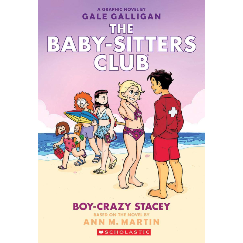 预售 保姆俱乐部男孩被盖尔 加利根疯狂了 The Baby Sitters Club Boy Crazy by Gale Galligan 英文原版 Ann M Martin