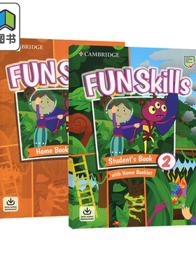 Cambridge Fun Skills Students Pack with Home Skills Booklet Level 2 自学套装 英文原版 剑桥英语
