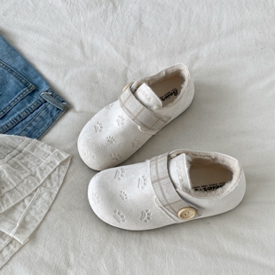 喜叔一脚蹬保暖加绒勃肯鞋女2025新款冬季毛毛鞋外穿全包穆勒棉鞋