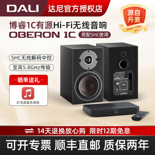 达尼博睿1C高保真有源蓝牙音箱