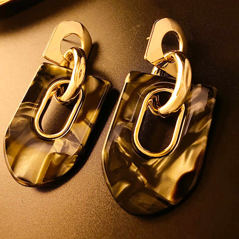 玲秀醋酸耳坠高级感复古纹理夸张独特耳环轻奢显脸瘦新款网红耳钉,饰品/流行首饰/时尚饰品新,耳环,淘宝优惠券,粉丝福利购,淘宝优惠卷