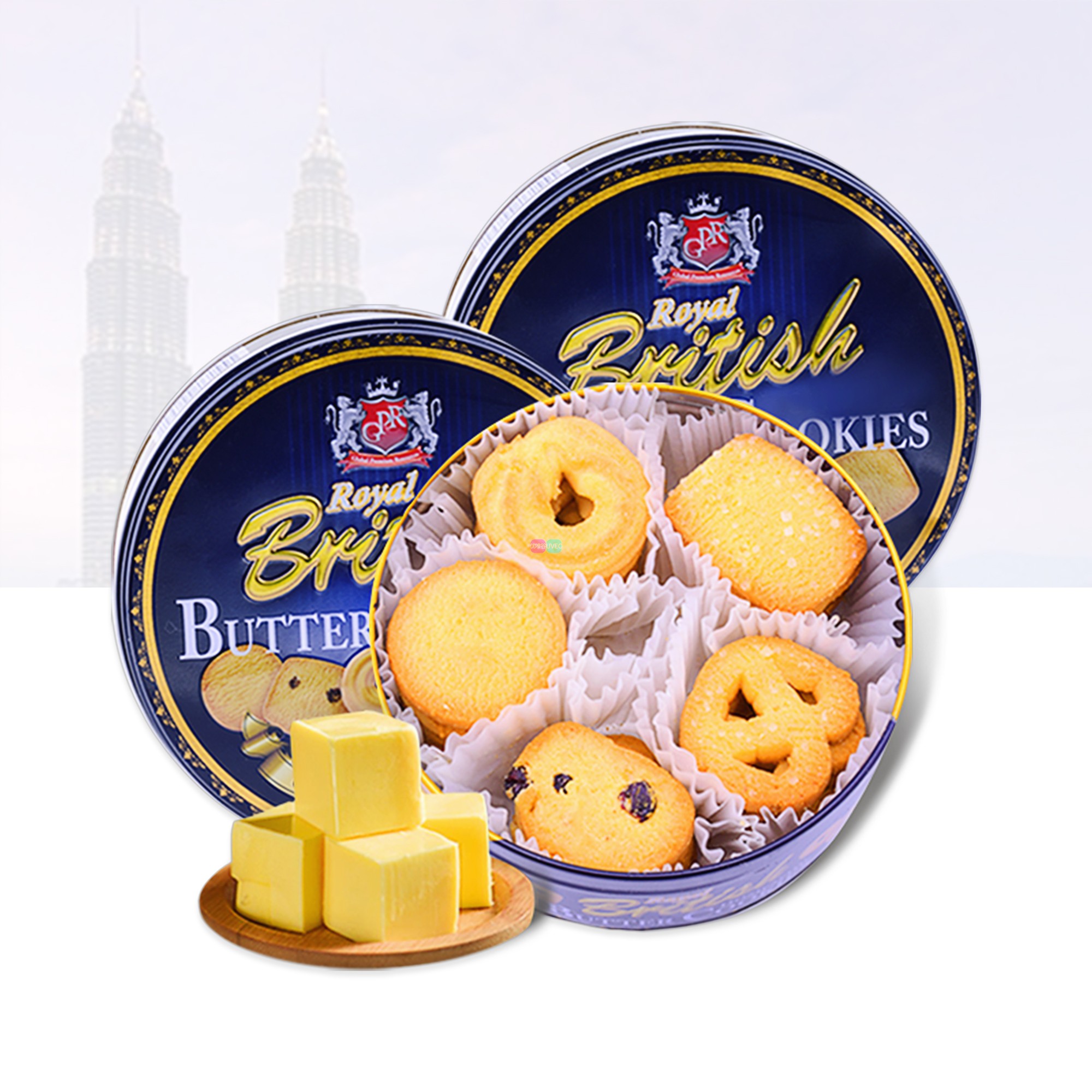 GPR曲奇进口马来西亚黄油饼干